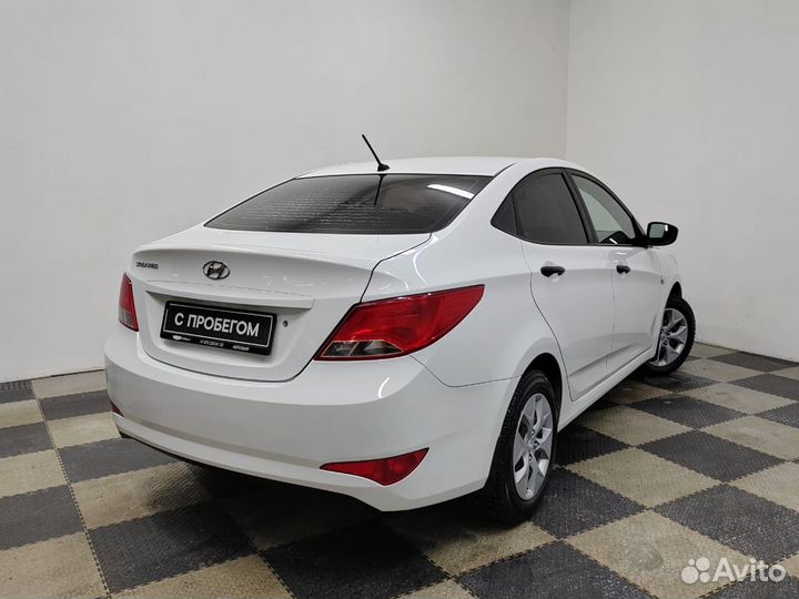 Hyundai Solaris 1.4 МТ, 2016, 117 900 км