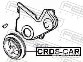 Шкив коленвала Chrysler Voyager IV 01-07 crdscar