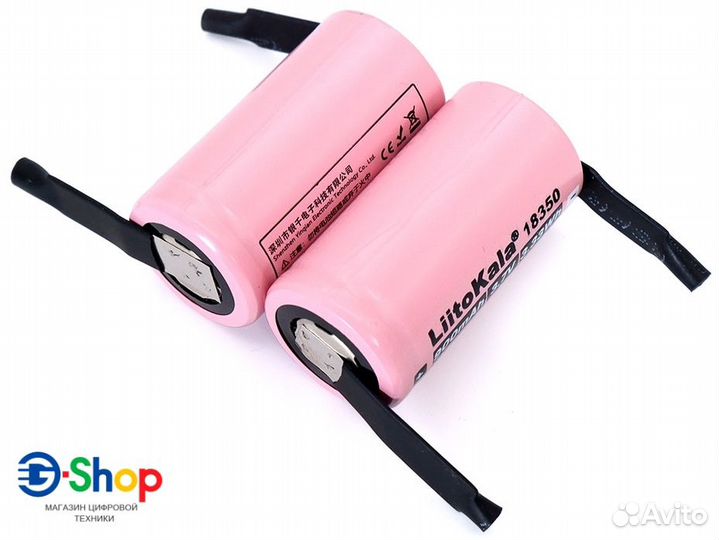 Аккумулятор Liitokala Li-Ion 3.7V 8А 18350 900mah