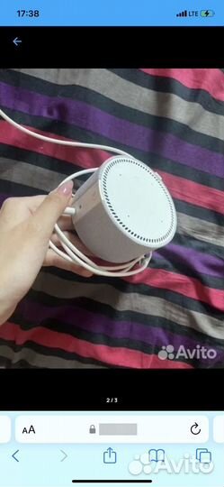 Умная колонка алиса с часами