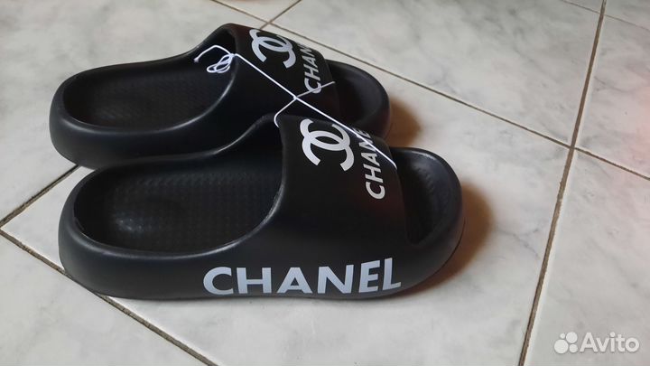 Шлёпки Chanel р38-39 Lux Новые