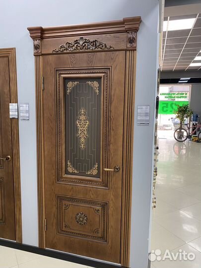 Двери межкомнатные тёмные