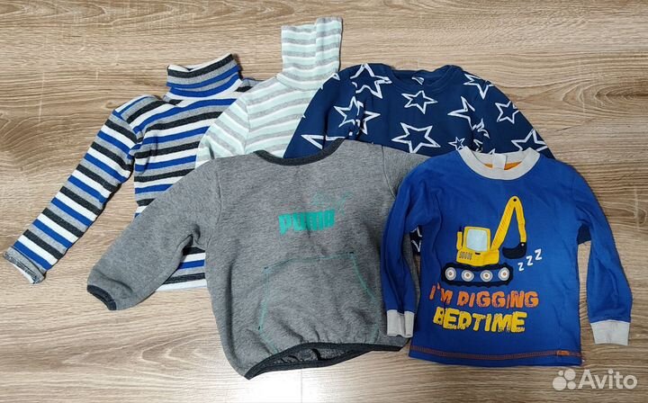 Вещи пакетом на мальчика 86-92