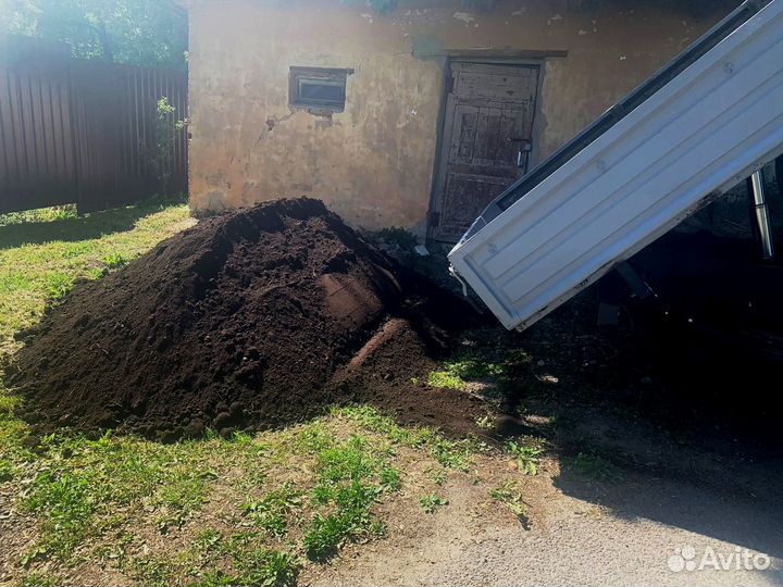 Земля для грядок доставка