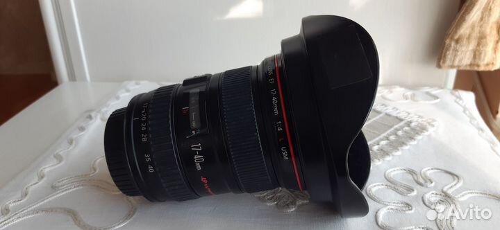 Объектив canon ef 17-40 f/4l USM