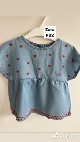 Платье для девочки zara 104