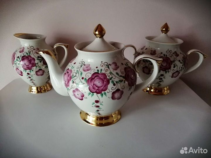 Чайный сервиз Городницкий фарфор 80-х годов