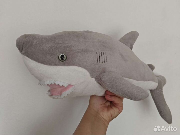 Акула мягкая игрушка икеа
