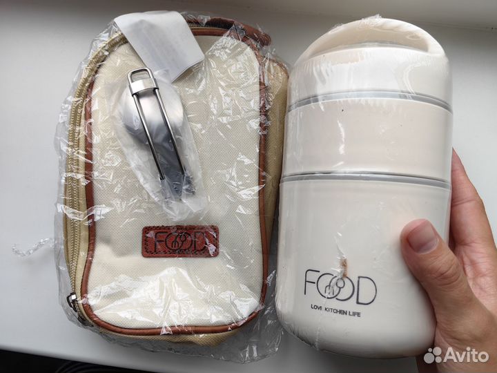 Термос для еды новый