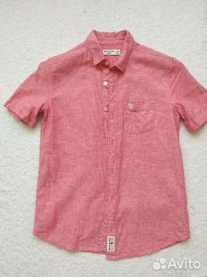Рубашка лён, Abercrombie&Fitch 11-13 лет