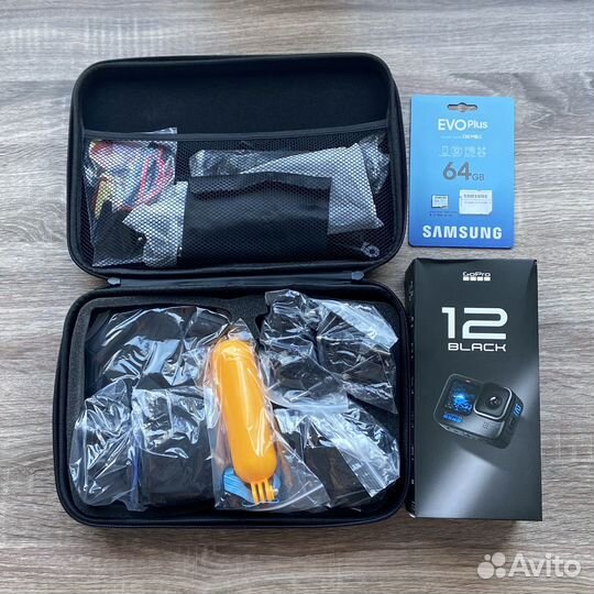 Экшн-камера GoPro Hero 12 Black + Аксессуары
