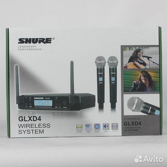 Радиомикрофоны Shure glxd 4 Головные новые