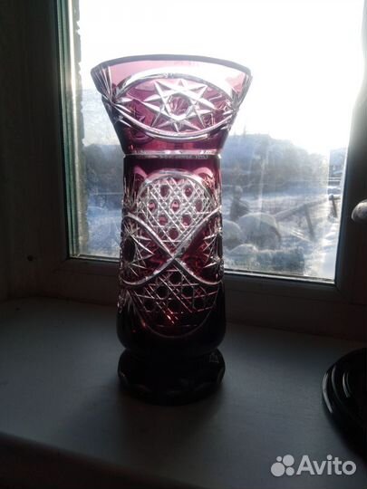 Ваза хрустальная гхз СССР