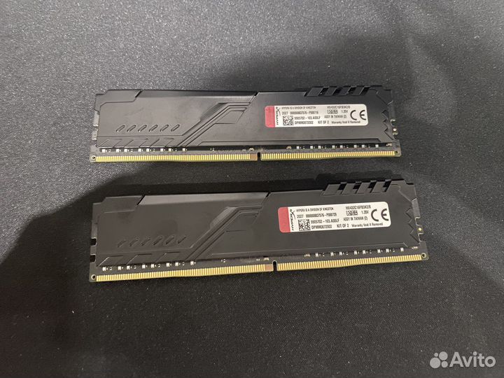 Hyperx fury ddr4 2x4gb