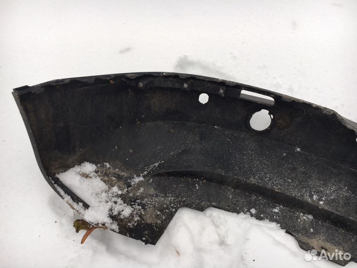 Юбка заднего бампера тигуан 1 рестайлинг