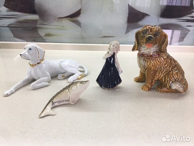 Статуэтки фарфор, керамика