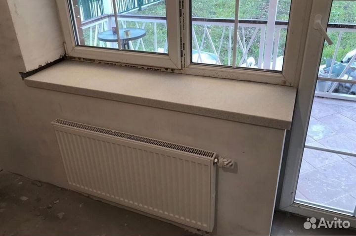 Подоконник из кварца под ключ