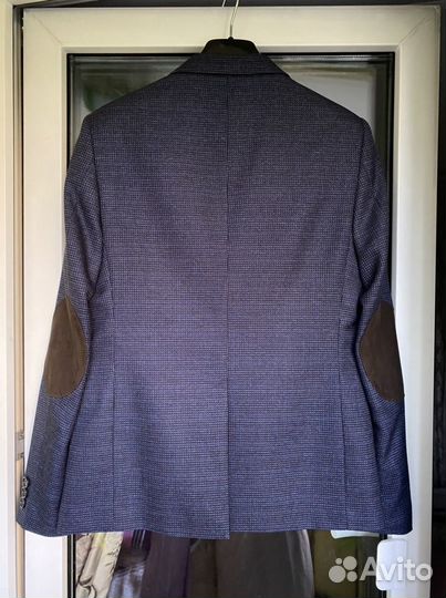 Van Cliff стильный пиджак с заплатками 152-158