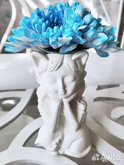 Вазы подставки кашпо изделия из гипса