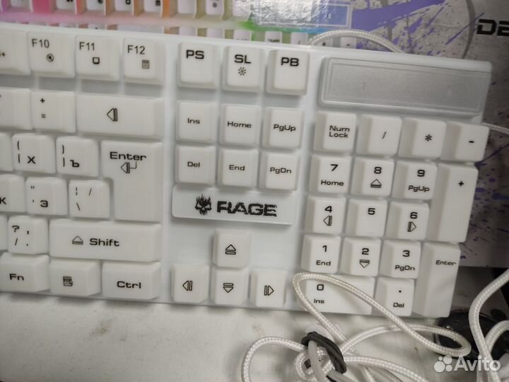 Игровая клавиатура dexp rage 100 с подсветкой