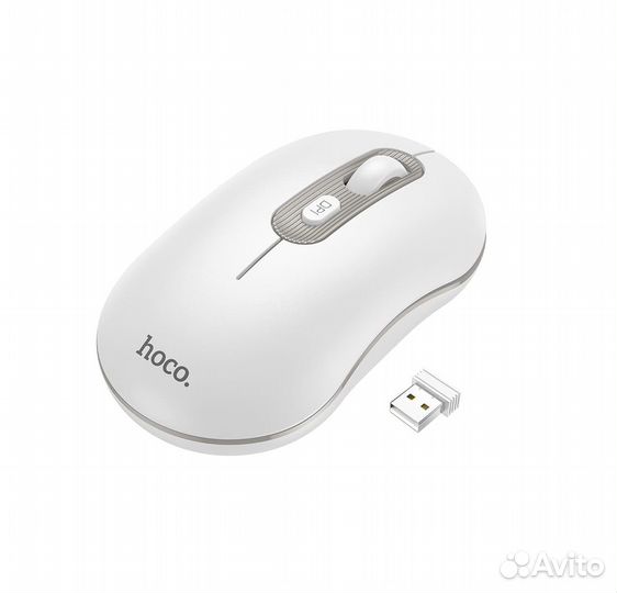 Мышь беспроводная hoco GM21 Platinum