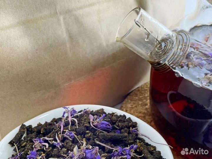 Иван-чай с цветами 0,5кг свежий 2O23 год, кипрей