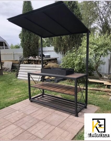 Мангалы в стиле лофт