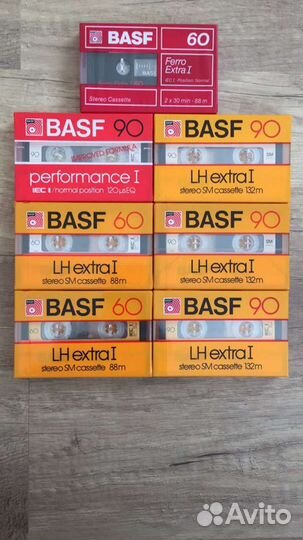 Аудиокассеты новые, запечатанные