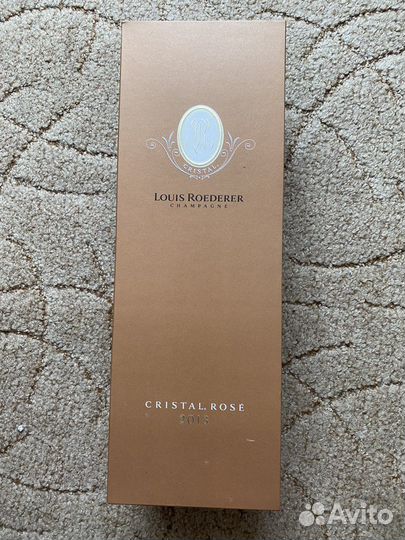 Коробка от шампанского кристаль Cristal rose 2013