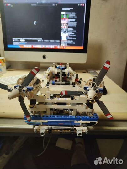 Lego техник самолет-корабль