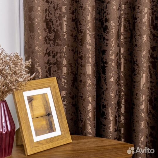 Шторы Версаль Шоколад готовые и на заказ