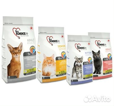Сухие корма Monge Монж и 1ST Choice