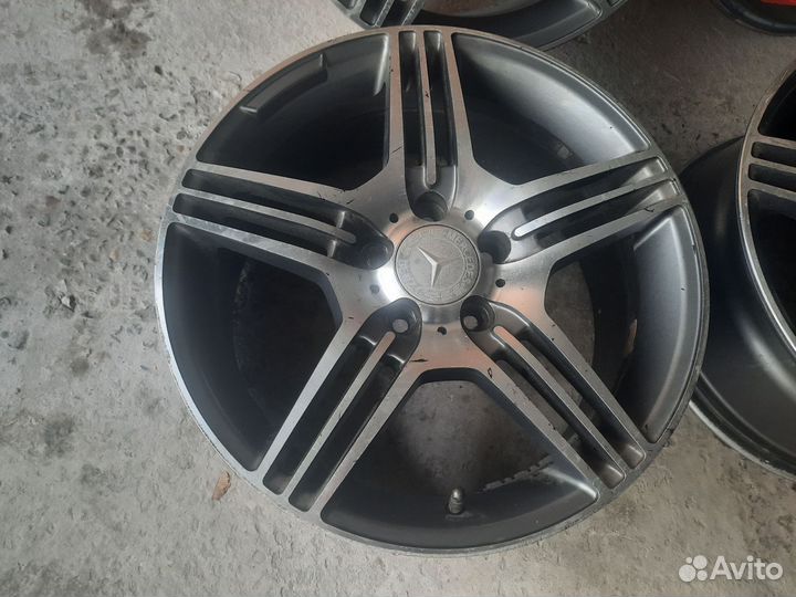 Литые диски r17 5x112 бу Mercedes Benz C-250 ориг