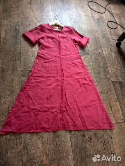 Платье новое из льна