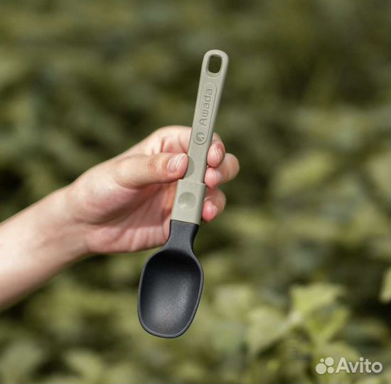 Ложка и вилка для еды туристические складные