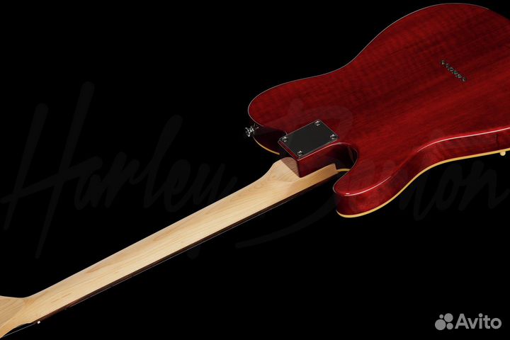 Электрогитара Harley Benton TE-90QM + Комплект