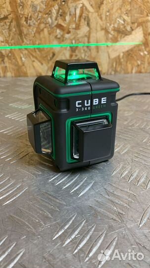 Лазерный уровень ADA cube 3-360 green Basic Editio