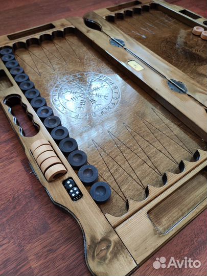 Нарды ручной работы новые