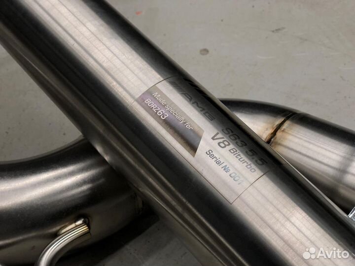 Даунпайпы W222 63s C217 AMG