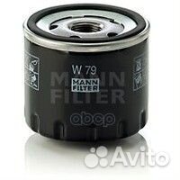 Фильтр масляный renault 1.5D,1.9D W79 mann-filter