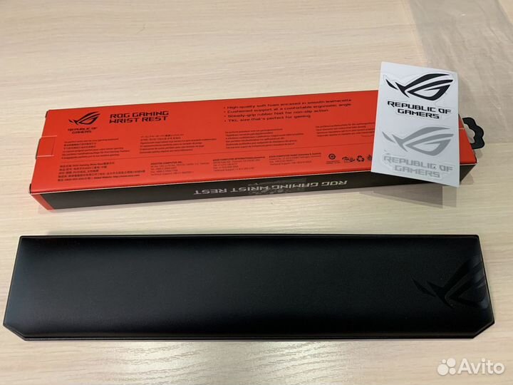 Подставка Asus ROG Gaming Wrist Rest (новая)