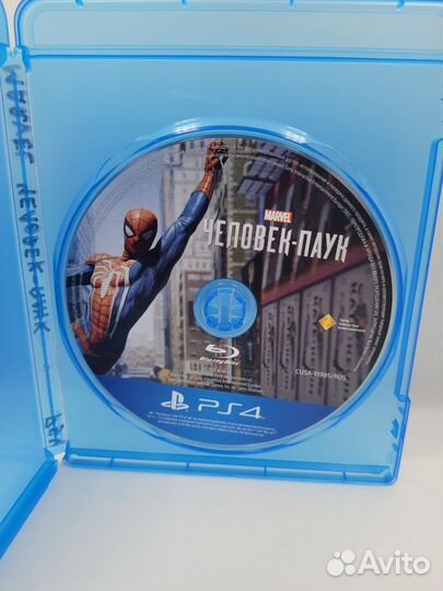 Marvel Человек-Паук PS4 (б/у, рус.) без обложки