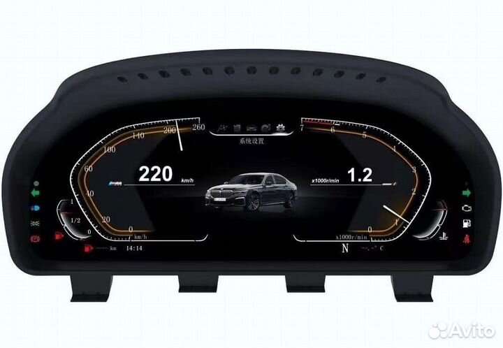 Lcd приборная панель BMW 5 7 series F10 F07 F01