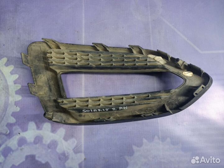 Накладка птф правая Hyundai Solaris 2