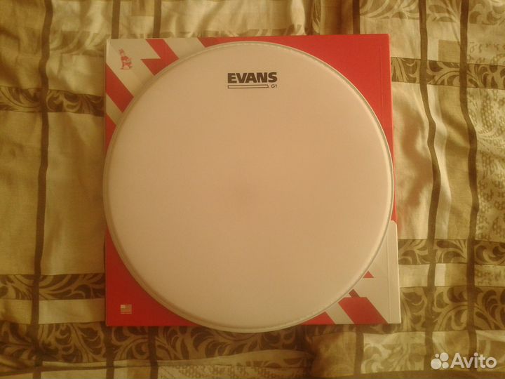 Пластики новые Evans G1 Coated 14, G1 Clear 12