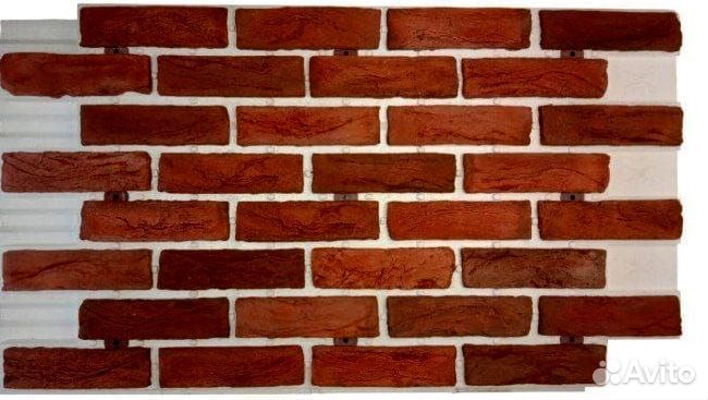 Термопанели для фасада старый кирпич