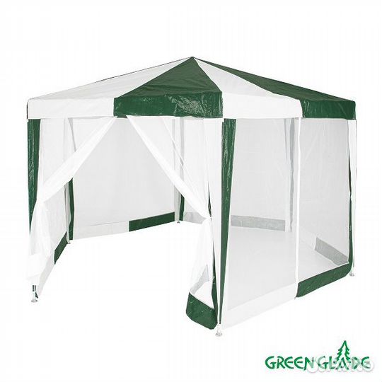 Тент садовый Green Glade 1001 2х2х2х2,6м полиэтил
