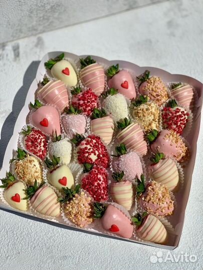 Клубника в шоколаде набор