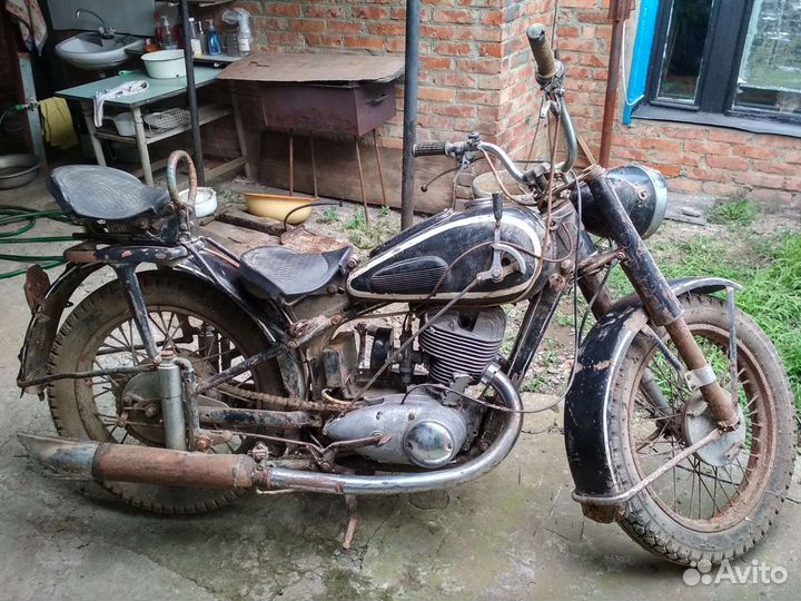 Мотоцикл иж 49 1957