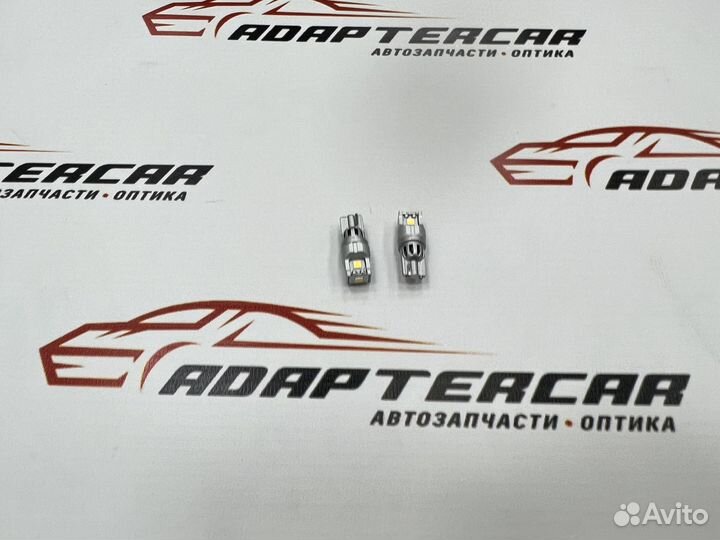 Светодиодная лампа W5W T10-3US3 6000K 12В